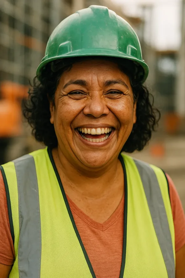 Técnica de prevención con casco verde