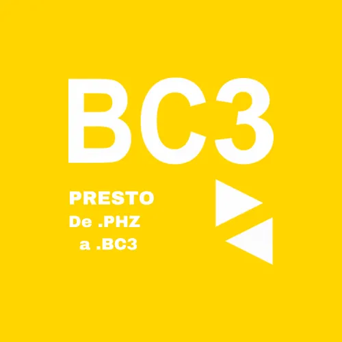 Cómo convertir un fichero de Presto en BC3: guía paso a paso