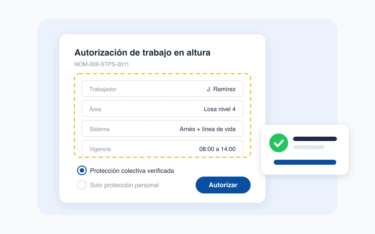 Trabajos en altura: prevención de caídas en obra